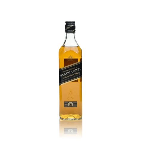 JOHNNIE WALKER WHISKY 0 7l 40 Vol Black Label 12 Jahre Blended Scotch