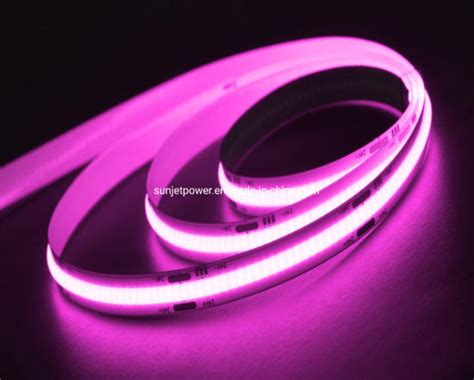 Rgbw Rgb Cob Led Strip V V Leds M Flexible High Bright