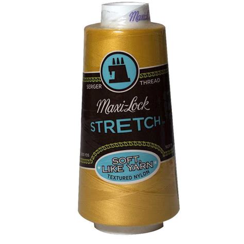 A E Maxi Lock Stretch Serger Thread Gold