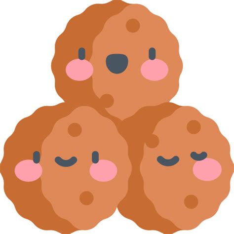 Ladoo Kawaii Flat Icon