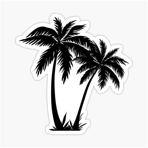 Palm Tree Vinyl Decal Sticker Home And Garden Décor Decals Stickers