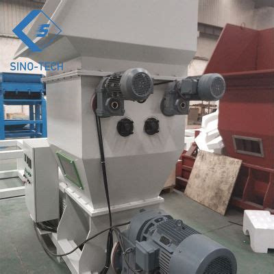 Sinotech Foam Hot Melting Recycling Machinery Hot Melted Blocks