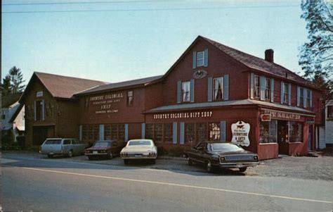 Country Colonial Shop Southwick Ma Postcard