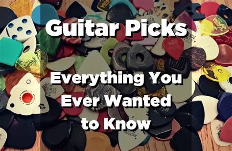 Guitar Picks: The Complete Guide - Every Type of Guitar Picks Explained