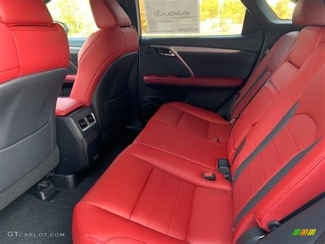 Circuit Red Interior Lexus Rx F Sport Awd Photo