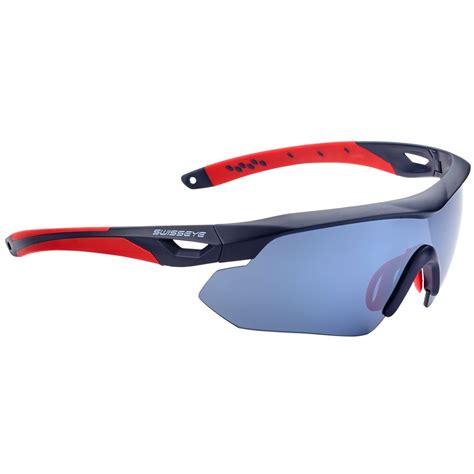 Swiss Eye Nighthawk Sports Rx Brille Dark Blue Matt Warm Red