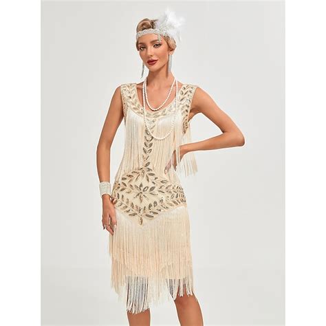 Roaring 20s 1920s Vacation Dress Flapper Dress Dress Masquerade The