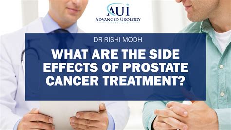 Prostate Cancer Treatment Side Effects