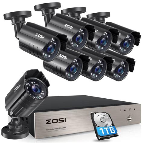 Reviews For Zosi Channel Mp Lite Tb Dvr Home Security Camera System