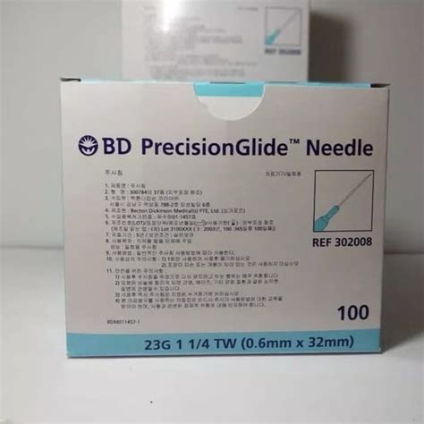 Jual Needle BD 23 G Jarum Suntikan Ukuran 23 Nidle Bd Di Lapak Rumah