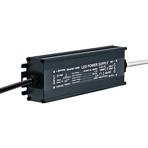how to connect led driver to power supply