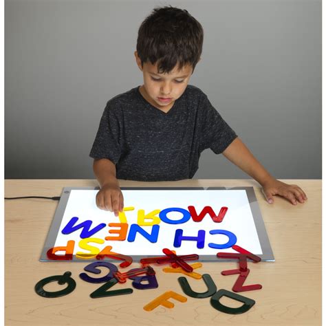 3 Jumbo Translucent Alphabet Letters For Light Table Play 26 Pieces