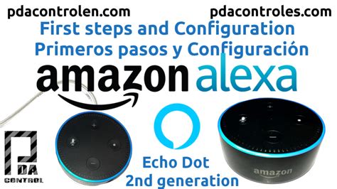 Alexa Amazon Echo Dot First Steps and Settings – PDAControl