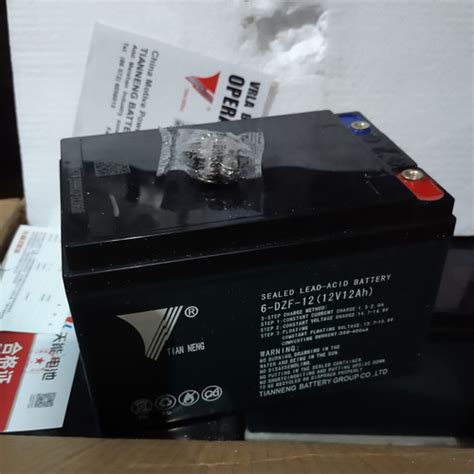 Jual Aki Selis Sepeda Listrik Baterai Dzf V Ah Battery Tian