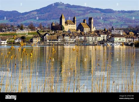 Rapperswil Castle And The Fortifications Were Built By The Counts Of