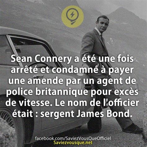 Sean Connery A T Une Fois Arr T Et Condamn Payer Une Amende Par