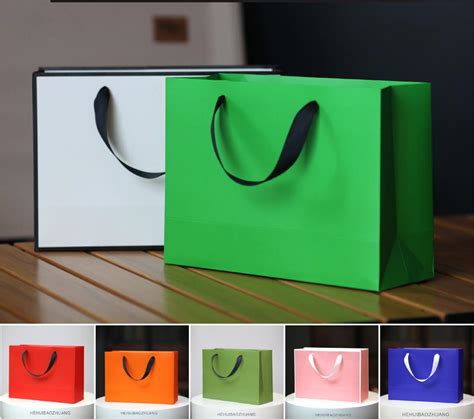 Matte Laminate Shopping Paper Bags For Cloths Packaging Bag