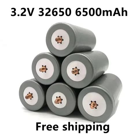 Wholesale Custom 100 Original 32650 6500mah 3 2v Lifepo4 Rechargeable Battery Professional