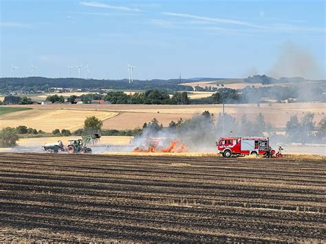 Brand Freifl Che Feuerwehr Stadt Rehau