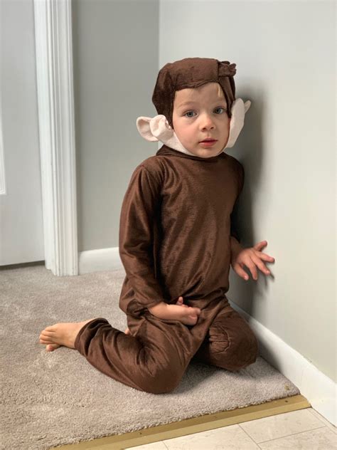 Kids Curious George Halloween Costume The Diy Handy Mom