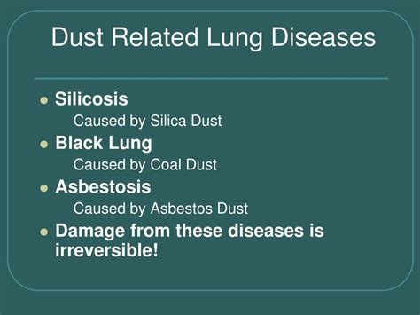 respirators  dust hazards powerpoint