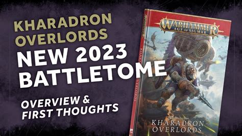 Aethercast Kharadron Overlords New 2023 Battletome First Thoughts