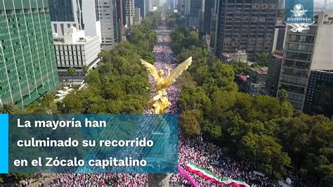 Marcha del INE AMLO y del 8M Quién tuvo más asistentes sin