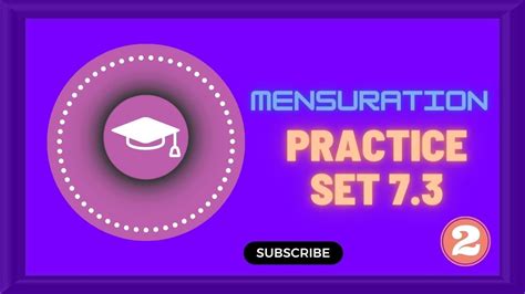 Mensuration Class 10 Practice Set 7 3 Part 2 Youtube