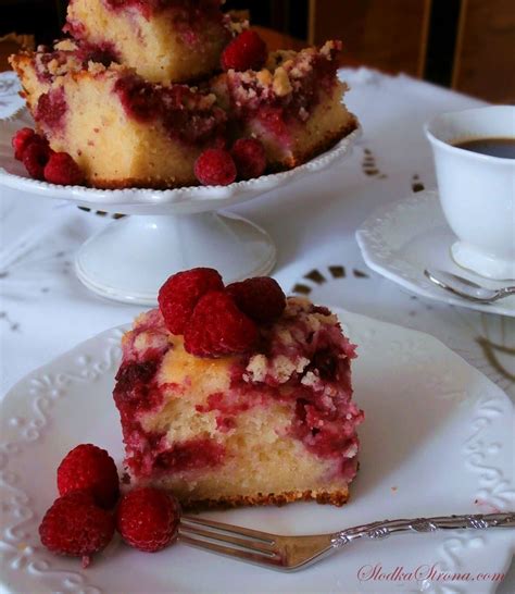 Słodka Strona Proste Ciasto Jogurtowe z Kruszonką i Owocami Baking