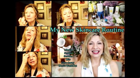 My New Morning Skincare Routine Mature Skin Anti Aging 2018 Updates