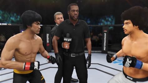 Bruce Lee Vs Prince EA Sports UFC 3 CPU Vs CPU Crazy UFC