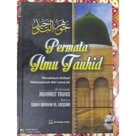 Jual Terjemah Bet Kitab Matan Jauharah Tauhid Permata Ilmu Tauhid