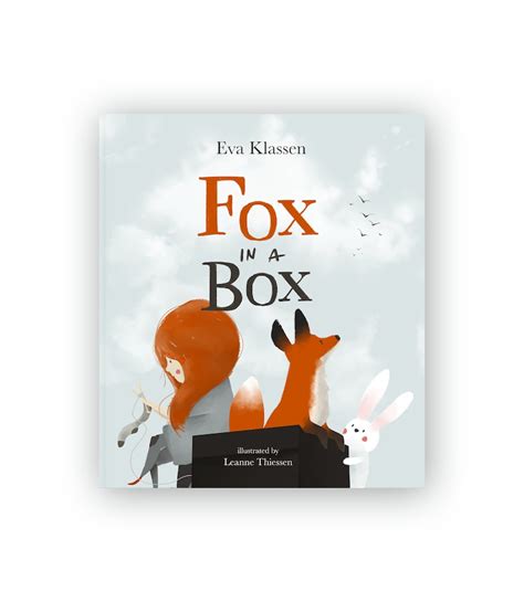 Fox In A Box Hardcover Childrens Book Kids Book Canadian Etsy