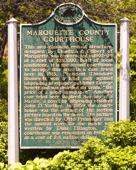 Marquette County Courthouse (Marquette, Michigan) | Stock Images | Photos