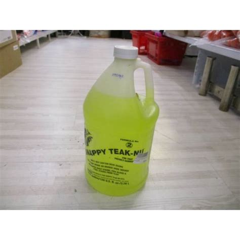 Snappy Teak Nu Teak Cleaner 1 Gal Outlet