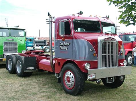 White Freightliner Coe Freightliner Freightliner Trucks Big