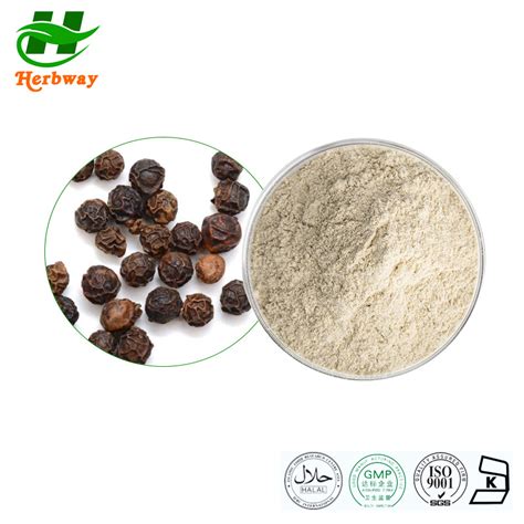 Food Grade Piper Nigrum Black Pepper Extract Heihujiao Extract Powder 98 Piperine