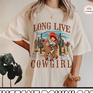 Toy Story Jessie Long Live Cowgirls Png Jessie Cowgirl Etsy