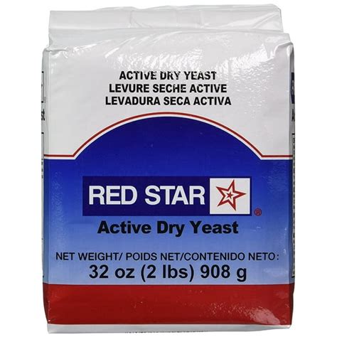 Red Star Active Dry Yeast 2 Pound Pouch 1 Pack