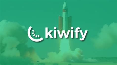 A Rocket With The Words Kiwify Above It