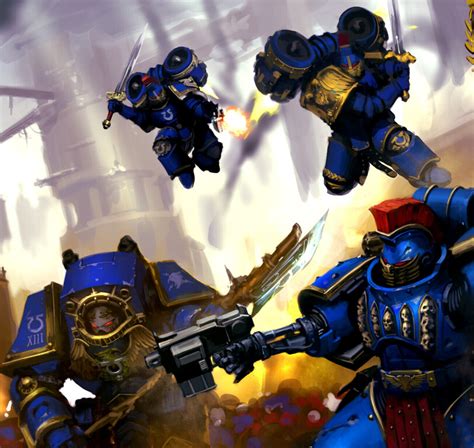 Assault Squad Wh Ultramarines Horus Heresy