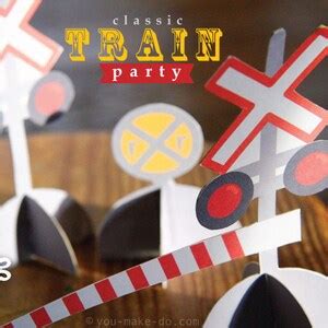 Train Party, Party Printables, Train Birthday, Train Party Decorations ...