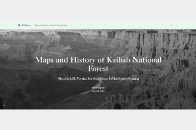 Maps and History of Kaibab National Forest