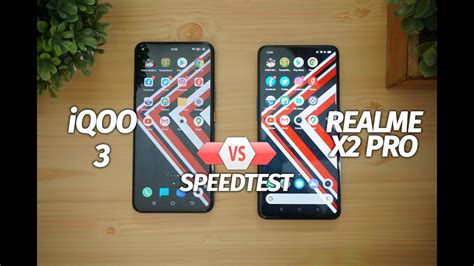 Iqoo 3 Vs Realme X2 Pro Speedtest Youtube