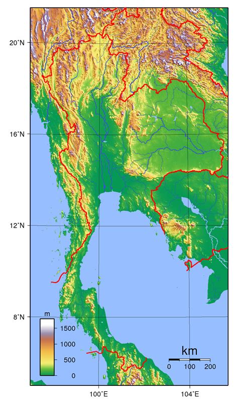 Maps of Thailand | Detailed map of Thailand in English | Tourist ...