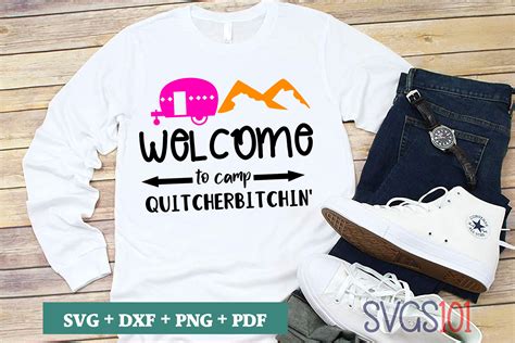 Welcome To Camp Quitcherbitchin SVG Graphic By Svgs101 Creative Fabrica