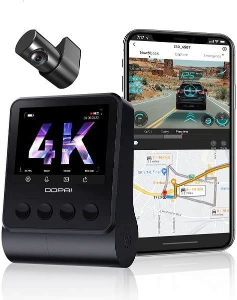 Ddpai K Dash Cam Front And Rear Camera Dash Camera With Built In Gps