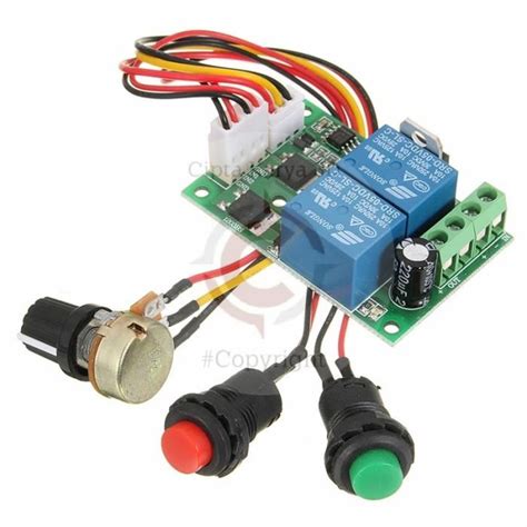 Jual Pengatur Dc Motor Speed Controller 30A Dc 6V 24V Pwm Forward And