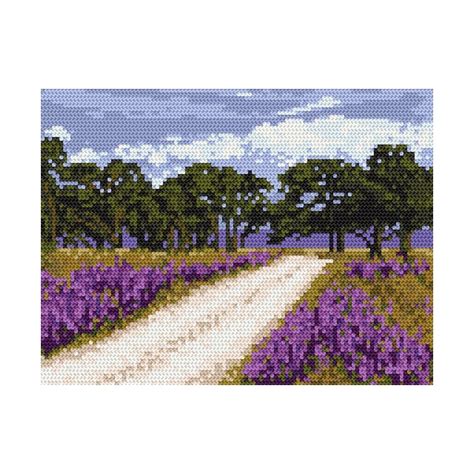 Cross Stitch Pattern PDF A Country Road