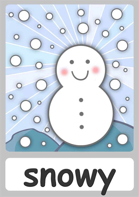 Weather flashcards - Teach the Weather - FREE Flashcards & Posters!